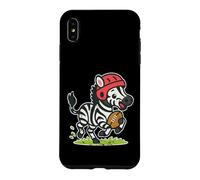 Rugby Zebra avec Casquette Scrum Coque pour iPhone XS Max