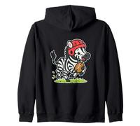 Rugby Zebra avec Casquette Scrum Sweat à Capuche