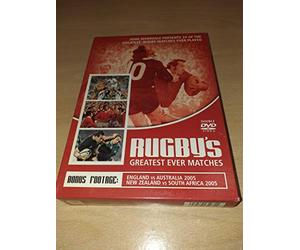 Rugby's Greatest Ever Matches - John Inverdale presents 24 of the greatest rugby matches ever played - M&S Two DVD Box Set
