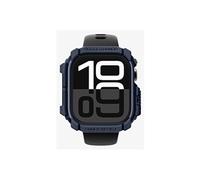 Rugged Armor - Coque de protection pour montre intelligente - polyuréthanne thermoplastique (TPU) - bleu marine - pour Apple Watch Series 10 (GPS +