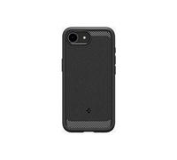 Spigen Rugged Armor MagFit Coque Compatible avec iPhone 16e - Noir Mat