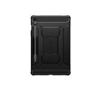 Spigen Rugged Armor Pro Coque Compatible avec Samsung Galaxy Tab S10 FE+ (2025) Housse de Protection avec Support S Pen et Support de Charge - Noir