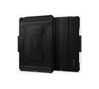 Spigen Rugged Armor Pro Coque Compatible avec iPad Air 11 Pouces 7e Gén M3 (2025), 6e Gén M2 (2024) / iPad Air 10.9 Pouces 5e/4e Gén. (2022/2020) [Rangement de Stylo] - Noir