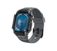 Rugged Armor Pro - Sacoche pour montre intelligente - robuste - polyuréthanne thermoplastique (TPU) - gris foncé - pour Apple Watch Series 10 (GPS +