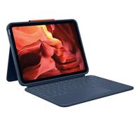 Logitech Rugged Combo 4 Touch - Clavier et étui - avec trackpad - Apple Smart connector - pour Apple 10.9-inch iPad (10ème génération) G