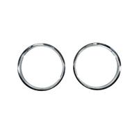 Rugged ridge 12419.08 bezel lampe frontale paire de chaussures chromé/tj