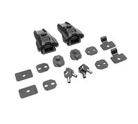 Rugged Ridge | Loquets de capot verrouillables en aluminium Gen 2 | 11210.32 | Convient aux Jeep Wrangler Jk/JL 2007-2023 ; Jeep Gladiator JT 2020-2023