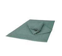 Ruggeri - Lot de 2 Tapis de Bain 50x80 cm - 100% Coton Extra Doux - Collection Let's Color! (Vert)