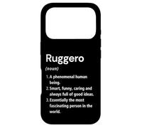 Ruggero Définition du nom Dictionnaire Amusant Coque pour iPhone 17 Pro