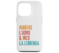 Ruggero L'Uomo Il Mito La Leggenda Festa di Compleanno Coque pour iPhone 13 Pro