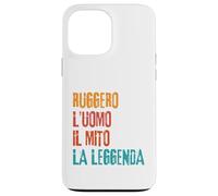 Ruggero L'Uomo Il Mito La Leggenda Festa di Compleanno Coque pour iPhone 13 Pro Max