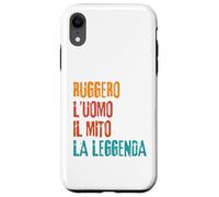 Ruggero L'Uomo Il Mito La Leggenda Festa di Compleanno Coque pour iPhone XR