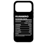 Ruggero Valeur Nutritive Nom Drôle Coque pour iPhone 17 Pro Max