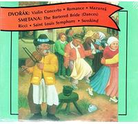 Ruggiero Ricci - Dvorak: Works for Violin & Orchestra / Smetana: Bartered Bride Dances (UK Import)