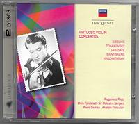 Ruggiero Ricci - Sibelius - Tchaikovsky - Sarasate - Saint-Saëns - Khachaturian: Virtuoso Violin Concertos