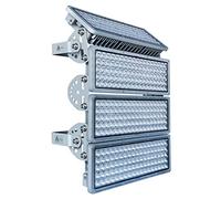 Rugging Projecteur LED 400W, Eclairage Extérieur, Spot Extérieur 4 Modules Angle Réglable et Zone d'Eclairage Plus Large, Projecteurs de sécurité 6500K 40000LM Imperméable IP67 pour Stade