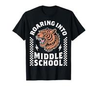 Rugissement d'un Tigre Rugissant au collège Les élèves de la rentrée T-Shirt
