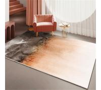 RUGMRZ Antidérapant Tapis 50X80Cm Lit Au Sol Enfant Multicolore Déco Salon Decoration De Chambre Deveil Bebedécoration d'art Abstrait Résistant Aux Taches Lavable Blanc