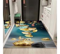 RUGMRZ Déco Chambre Tapis 180X250Cm Chemin Couloir Or Dentree Maison Interieur D'Éveil pour Bébé Decoration Fille Adoporte Art À La Mode Antidérapant Résistant Aux T