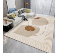 RUGMRZ Deco Maison Art Abstrait Lavable Antidérapant Grand Tapis Pas Cher Multicolore D'Eveil Bebe en Machine 160X230CM