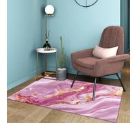 RUGMRZ Deco pour Chambre Décoration Lavable Antidérapante Abstraite Géométrique Moderne Et Minimaliste Tapis Tout Doux Gris Salon Pas Cher Bébé Garçon Poil Ras120X180Cm