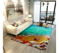 RUGMRZ Decoration Balcon Appartement 50X80Cm Ensemble Salon Complet Vert Tapis De Couloir Long Chambre Bebe Garcon Petit Chambreaquarium À Coucher Motif Paysage sous-