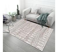 RUGMRZ Decoration Chambre Ado Fille Pas Cher Tapis De Zone Lavable Décoratif Antidérapant Moderne Simple Et Durable Bureau Accessoire Gris Eveil Bebe Le Salon 200X300CM