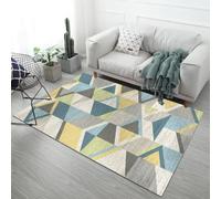 RUGMRZ Decoration Chambre Ado Fille Tapis De Zone Lavable Décoratif Antidérapant Moderne Simple Et Durable Ados Multicolore Accessoire Cuisine D'Eveil 80X140CM