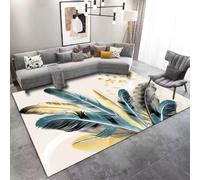 RUGMRZ Decoration Chambre Tapis De Zone Lavable Décoratif Antidérapant Moderne Simple Et Durable Deveil Bebe Multicolore Ultra Doux Design 160X200CM