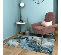 RUGMRZ Grand Salon Décoration Lavable Antidérapante Abstraite Géométrique Moderne Et Minimaliste Decoration Chambre Gris Beau Tapis Accessoire Deco Moderne160X200Cm
