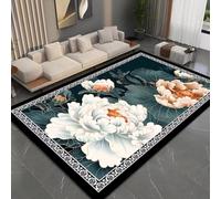 RUGMRZ Home Tapis Créateur Décoration Lavable Antidérapante Abstraite Géométrique Moderne Et Minimaliste Petit Chambre Gris Decoration Ado Garcon Salon Ado50X80Cm