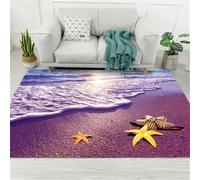 RUGMRZ Home Tapis De Créateur 170X240Cm Le du Salon Violet Grande Taille XXL Interieur Entreesalon Fille Chambre Motif Fleurs Chaudes