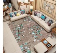 RUGMRZ Jeux Adolescent Garcon 140X200Cm Decoration Chambre Moderne Couleur Claire Chemin Tapis Couloir D'éVeil Et De sur Mesuresalon Fille Motif Fleurs Chaudes