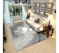 RUGMRZ Moquette Salon Antidérapant Lavable Zone De Décoration Minimaliste Tapis Decoration Chambre Ado Fille Pas Cher Gris Déco Grand Enfant Garcon300X400Cm