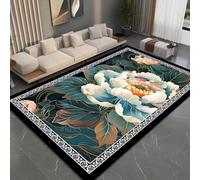 RUGMRZ Petit Tapis Chambre Décoration Lavable Antidérapante Abstraite Géométrique Moderne Et Minimaliste Decoration Maison Interieur Gris Home Créateur Meuble Enfant Objet Deco Chambre140X200Cm