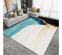 RUGMRZ Tapis Activité Bebe Abstrait Géométrique Lavable Antidérapant Élégant Chambre Salon Decoration Blanc Moelleux Cars 170X240CM