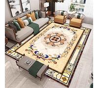 RUGMRZ Tapis Ados De Lit Salon Chinois Cristal Velvet Tapis, Design sans Poils, Impression ne Tombe pasTapis Chambre Gris 60x90cm