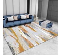RUGMRZ Tapis Chambre Ado Garcon Décoration Lavable Antidérapante Abstraite Géométrique Moderne Et Minimaliste Decoration Fille Pas Cher Bleu The Carpet Relax Maison Moderne180X280Cm