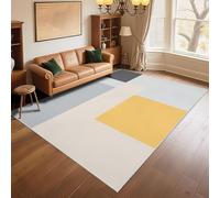RUGMRZ Tapis Chambre Ado Non Slip 50x80cm Gris Bleu, Design Moderne et Minimaliste pour Le Salon Chambre à Coucher Chevet
