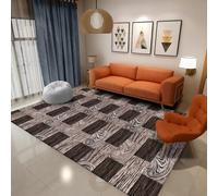 RUGMRZ Tapis Chambre Adulte De Zone Lavable Décoratif Antidérapant Moderne Simple Et Durable Brosse Brun Circuit Enfant D'Entr¨¦E 160X200CM