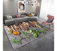 RUGMRZ Tapis D Entrée Interieur 120X160Cm Pas Chere 2 Brun Salon Moderne Minimaliste Résistant Aux Saletés Carré Chevet Dentree Maison Entree Long