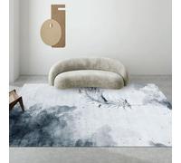 RUGMRZ Tapis D' Éveil Bébé De Zone Lavable Décoratif Antidérapant Moderne Simple Et Durable pour Chien Blanc Antiderapant Chambre Fille Ado 180X280CM