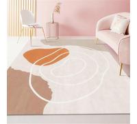 RUGMRZ Tapis De Bain Art Abstrait Lavable Antidérapant Lave Linge Anti Vibration Multicolore Chambre Doux Décoration Bébé 140X200CM