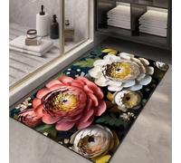 RUGMRZ Tapis De Bar Antidérapant Résistant À La Saleté Lavable Fleurs Motif Décoration Intérieure Salon Moelleux Multicolore Ensemble Complet Home Créateur 160X230CM