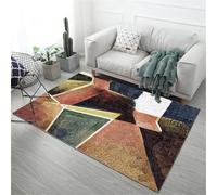 RUGMRZ Tapis de Cuisine antidérapant et Lavable 70x140cm Multicolore, Tapis Extra Fin sous Porte Conception Abstraite pour Les Cuisines de Couloir