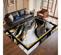 RUGMRZ Tapis De Sol Entree Interieur Décoration Lavable Antidérapante Abstraite Géométrique Moderne Et Minimaliste Salon Pas Cher Gris Chambre Adulte Garcon160X200Cm