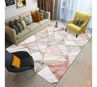 RUGMRZ Tapis Descente De Lit Enfant Garcon Chambre Moelleux 70x140CM Sol Salon Gris Le Violet, Rose et l'or Grand