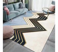 RUGMRZ Tapis Devant Cheminée Canapé De Décoration Intérieure Géométrique Simple, Antidérapant, Résistant Aux Taches Tapis D Eveil Multicolore Tapis Interieur Chambre Ado Tapis 50X80CM