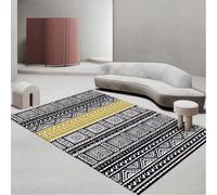 RUGMRZ Tapis D'Eveil Bebe De Zone Lavable Décoratif Antidérapant Moderne Simple Et Durable Chambre Garcon Ado Noir One Piece Deco 180X250CM