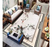 RUGMRZ Tapis Entrée Intérieur Décoration de Salon de Style Chinois Decoration Interieur paillason Le Tapis du salon60X90cm